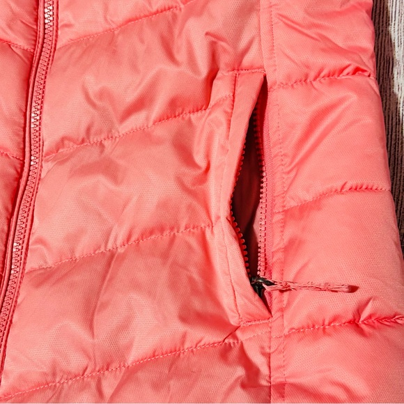 Land's End Hooded Youth Parka Jacket - Salt Washed Pink NEW - Picture 7 of 16